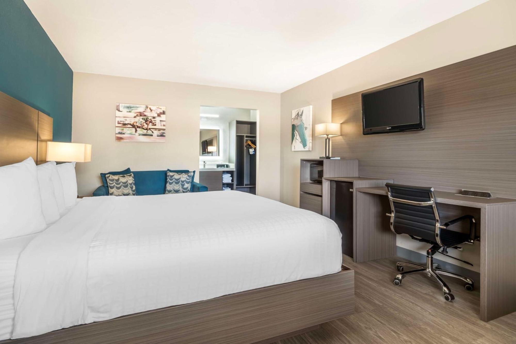 King Room with Roll-In Shower - Mobility Access