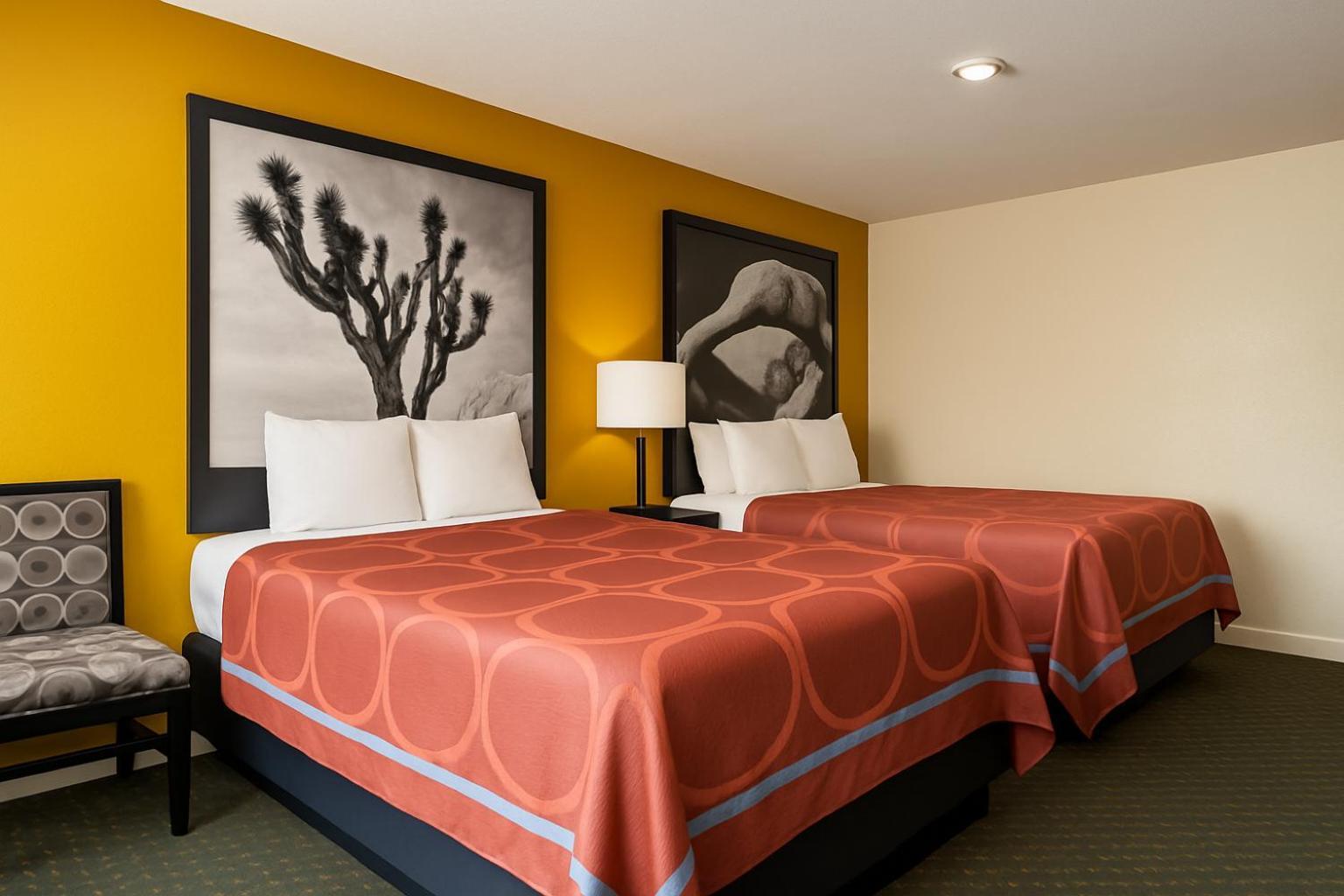 Double Room with Two Double Beds - Non-Smoking