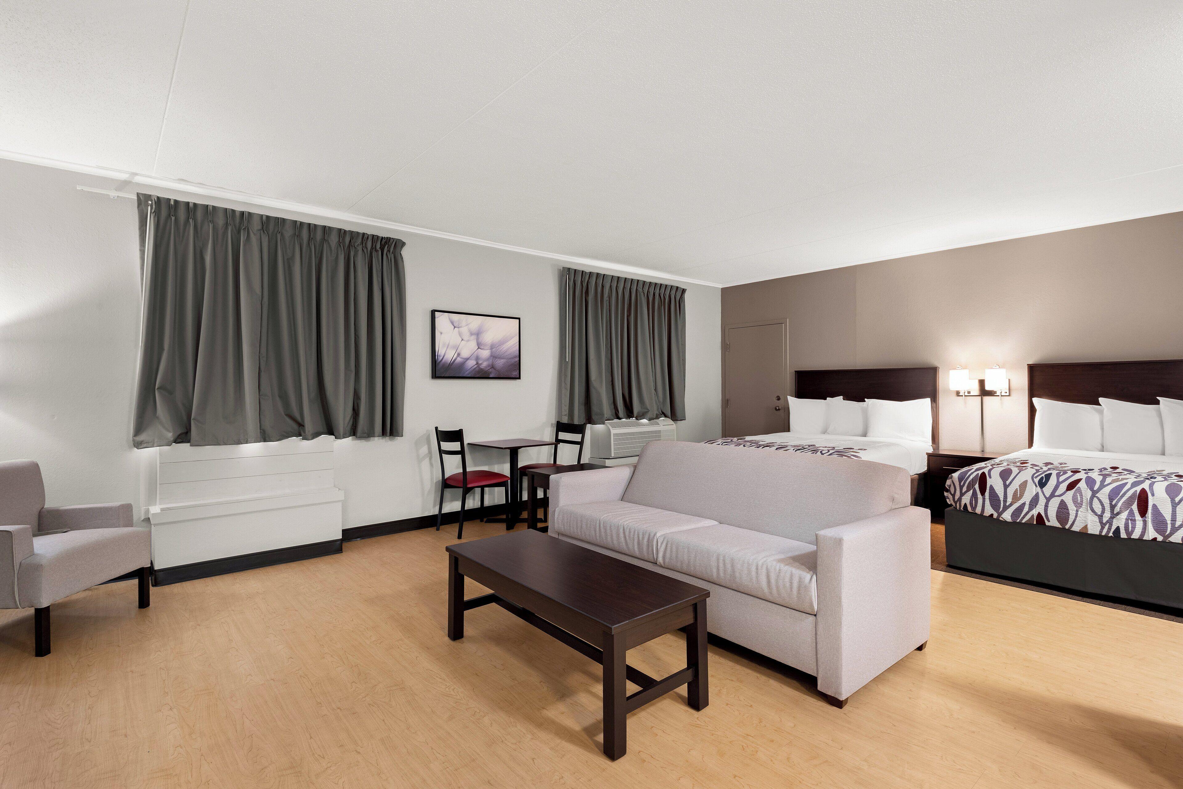 Suite with Two Queen Beds with Kitchenette Non-Smoking