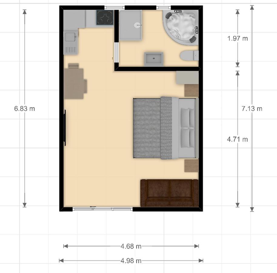Premium Studio with Kitchen