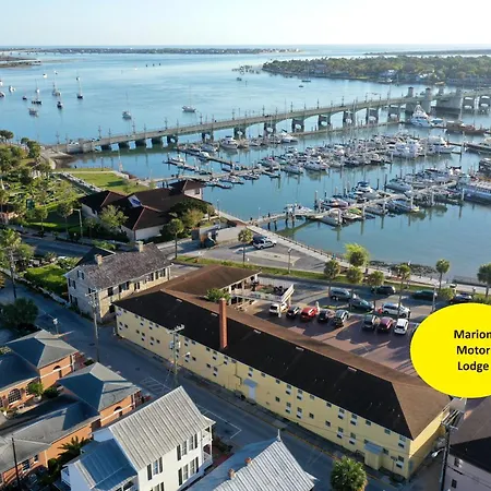 Historic Waterfront Marion Motor Lodge In Downtown St Augustine-3
