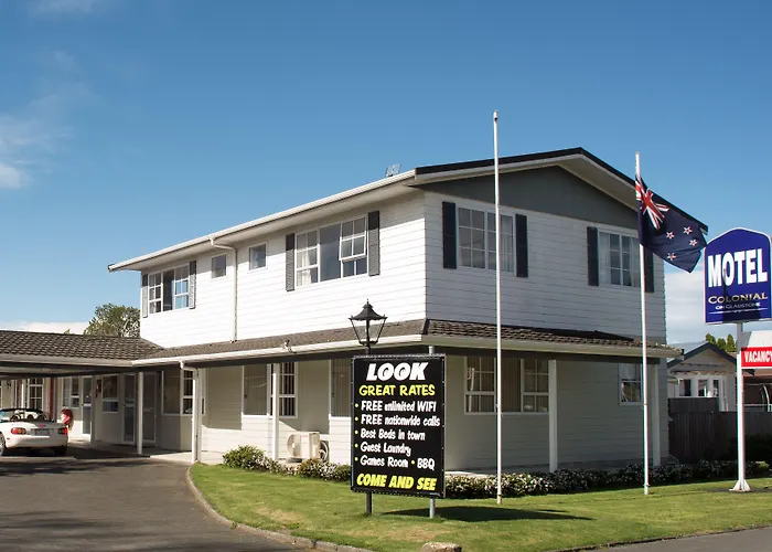 Colonial On Gladstone Motel Gisborne